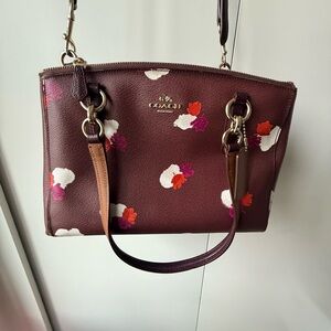 Coach Christie carryall Burgundy Handbag